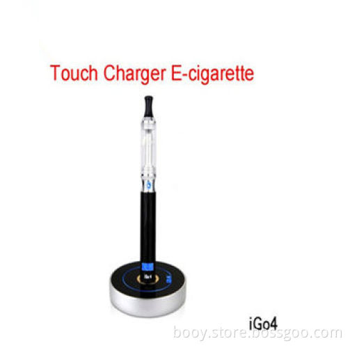 iGo4 circular charger and LCD display electronic cigarette with 1 piece adapter